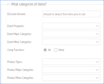Category of Items